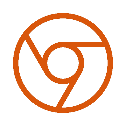 Icon Grafik Kreis mit linien und weiterem Kreis in der Mitte