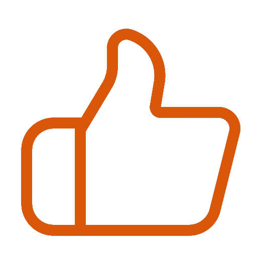 Icon Grafik Daumen der nach oben zeigt