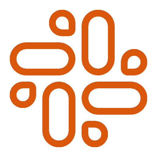 Icon Grafik von kleinen Rechtecken die sich um die Mitte zentriert herum anordnen
